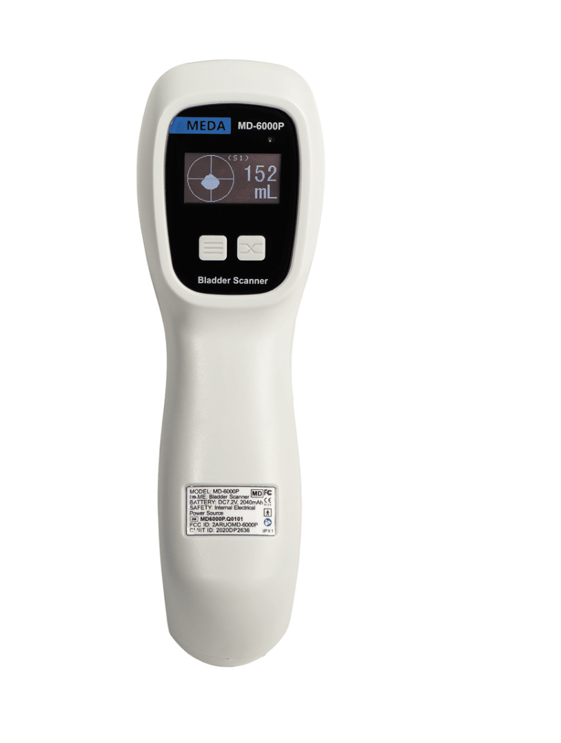 Bladderscanner met blaaslocalisatie