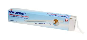 Ampri medcomfort disposable servet houder wit 250st. - afbeelding 0