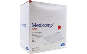 Medicomp NW Extra steriele gaasjes 6 laags