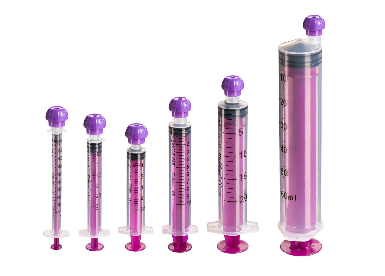 Medilime Enfit spuit 20 ml 3- delig steriel per 50st.