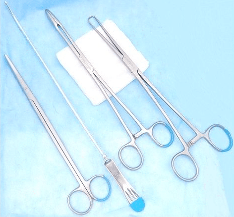 IUD steriele disposable instrumentenset spiraalset per 10ST