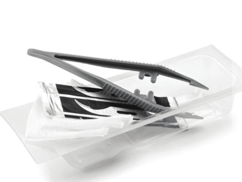 MediSet hechtingverwijderset met stitchcutter en anatomisch pincet per 66 stuk