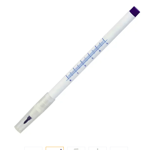 Mediware huidmarkeerstift skinmarker fine tip 0.5mm violet per 50st - afbeelding 1