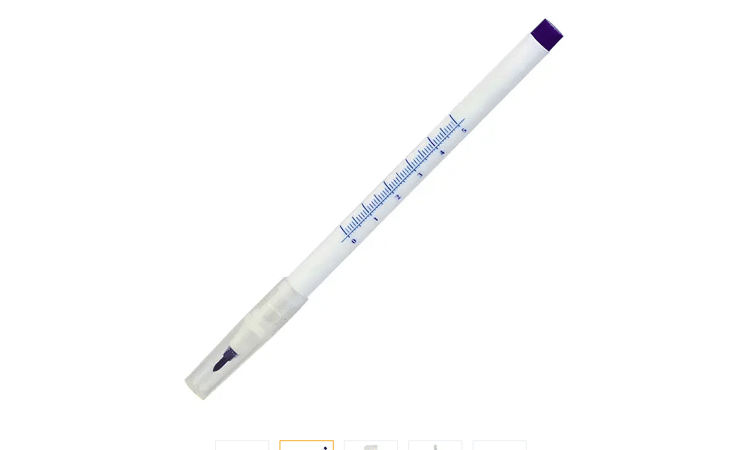 Mediware huidmarkeerstift skinmarker fine tip 0.5mm violet per 50st - afbeelding 1
