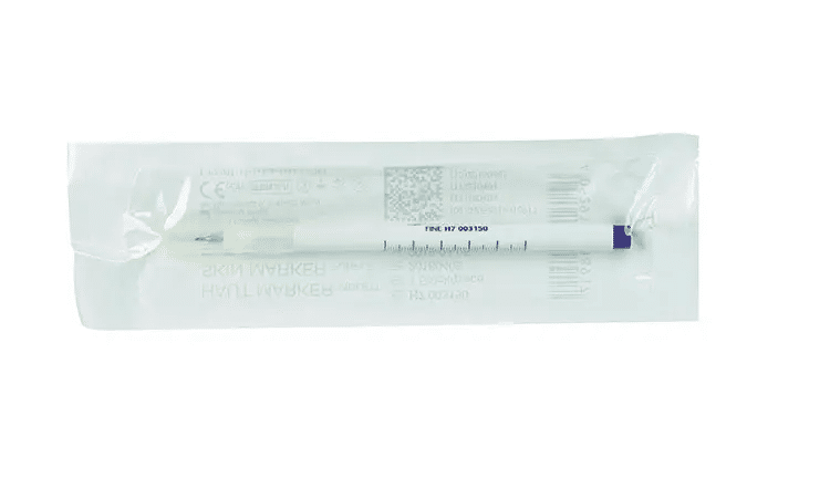 Mediware huidmarkeerstift skinmarker fine tip 0.5mm violet per 50st - afbeelding 0