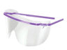 Medline disposable brilglazen - lenzen voor spatbril per 100st.