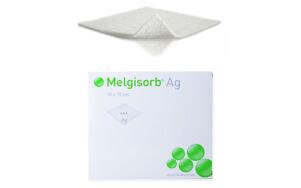 Melgisorb AG alginaatverband met zilver 15x15cm per 10st.