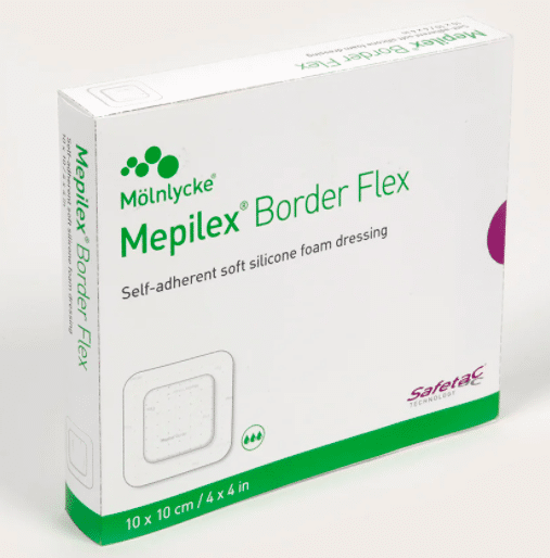 Mepilex border flex absorberend schuimverband