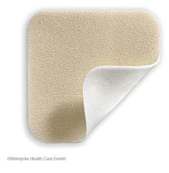 Mepilex Lite schuimverband met safetac 12,5x12,5cm per 5st