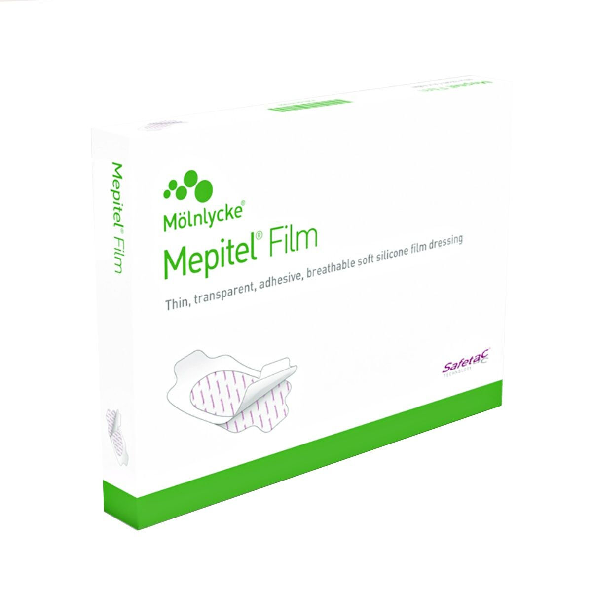 Molnlycke Mepitel Film afmeting 10 x 25CM - afbeelding 0