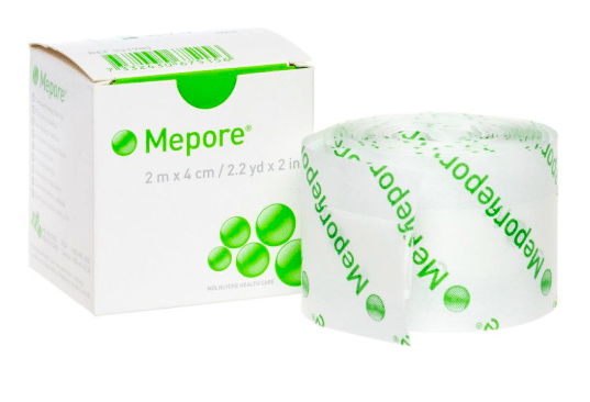 Mepore wondpleister op rol 2mx4cm per rol