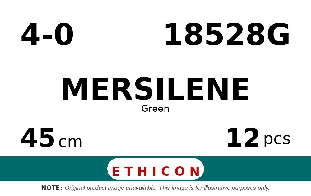 Mersilene 18528G hechtdraad - DA 4-0 - 45cm - | per 12 st. |