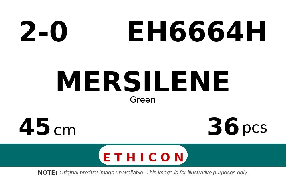 Mersilene EH6664H hechtdraad - SUTUPAK 2-0 - 45cm - | per 36 st. |