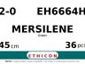 Mersilene EH6664H hechtdraad - SUTUPAK 2-0 - 45cm - | per 36 st. |