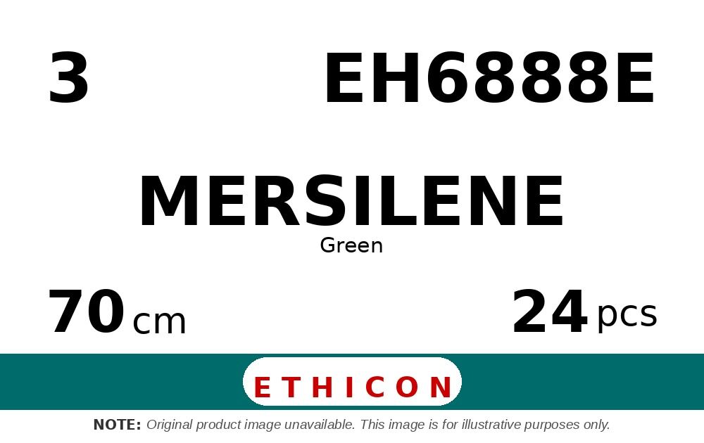 Mersilene EH6888E hechtdraad - SUTUPAK 3 - 70cm - | per 24 st. |