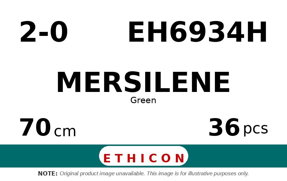 Mersilene EH6934H hechtdraad - SUTUPAK 2-0 - 70cm - | per 36 st. |