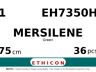 Mersilene EH7350H hechtdraad - CP-1 1 - 75cm - | per 36 st. |