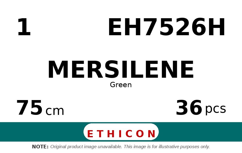 Mersilene EH7526H hechtdraad - SH 1 - 75cm - | per 36 st. |