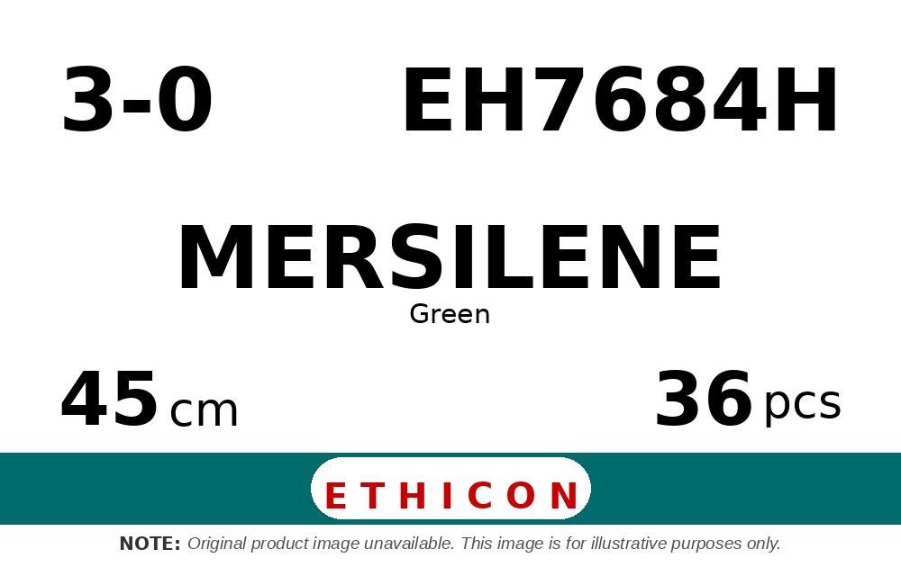 Mersilene EH7684H hechtdraad - FS-1 3-0 - 45cm - | per 36 st. |