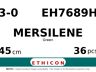 Mersilene EH7689H hechtdraad - X-1 3-0 - 45cm - | per 36 st. |