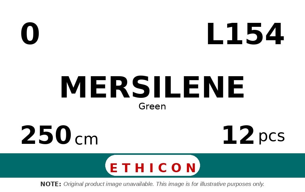Mersilene L154 hechtdraad - LIGAPAK 0 - 250cm - | per 12 st. |