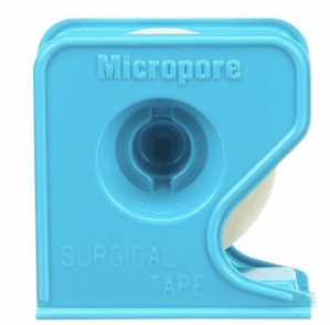 3M Micropore hechtpleister 2,5cmx9,15m 12st met dispenser