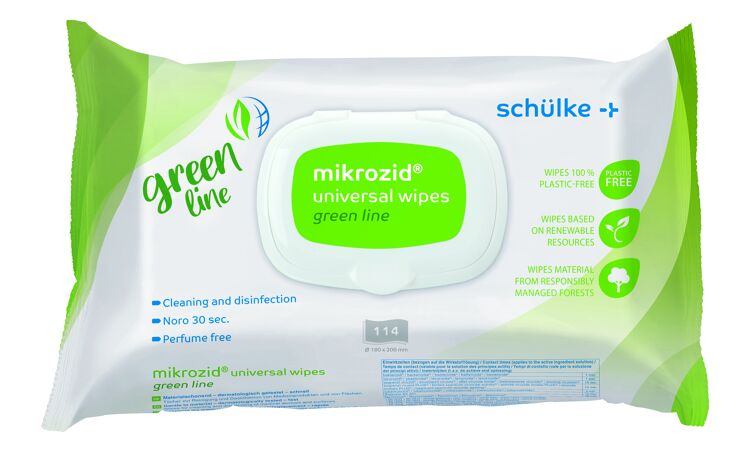 Mikrozid universal wipes premium maxi 25x25cm softpack 114st