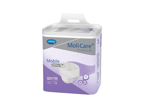 Molicare premium mobile broekje Medium 8 druppels 14st. 