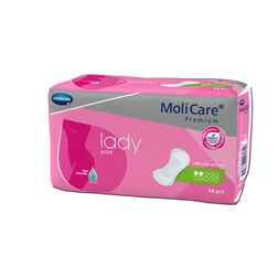 MoliCare Premium lady pad 2 druppels 1 zak van 12 st. per 18x12st