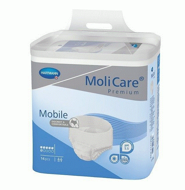 Molicare premium mobile broekjes Small 6 druppels 14st. 