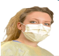 Chirurgisch mondmasker 3 laags per 50st. type 2 Primagard isolatiemasker