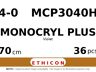 Monocryl Plus MCP3040H hechtdraad - JRB-1 4-0 - 70cm - | per 36 st. |