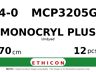Monocryl Plus MCP3205G hechtdraad - PS-3 4-0 - 70cm - | per 12 st. |