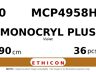 Monocryl Plus MCP4958H hechtdraad - CT 0 - 90cm - | per 36 st. |