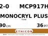 Monocryl Plus MCP917H hechtdraad - V-34 2-0 - 90cm - | per 36 st. |