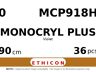 Monocryl Plus MCP918H hechtdraad - V-34 0 - 90cm - | per 36 st. |