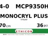 Monocryl Plus MCP9350H hechtdraad - PS-1 4-0 - 70cm - | per 36 st. |
