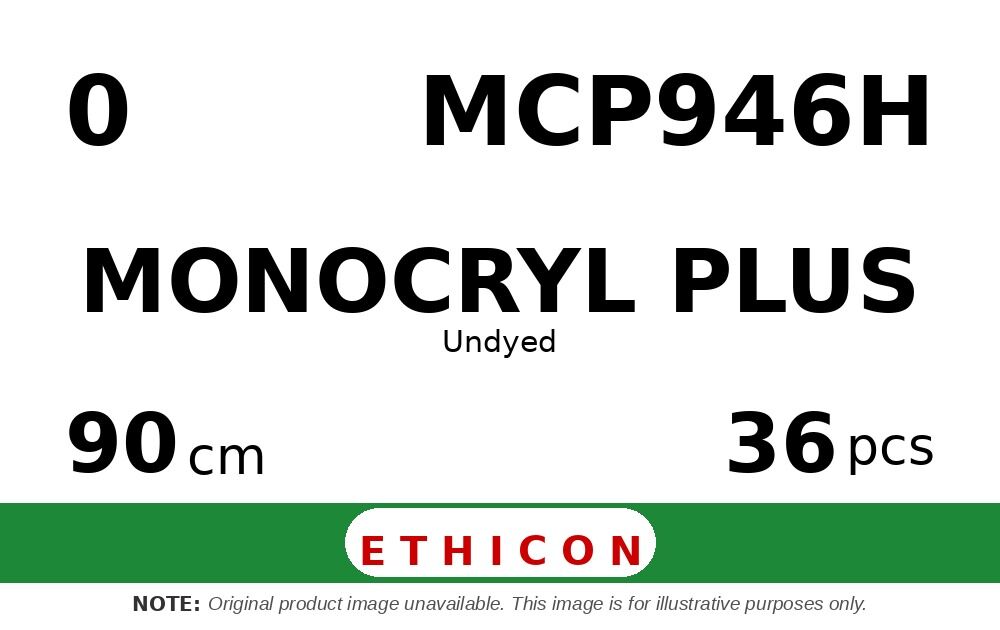 Monocryl Plus MCP946H hechtdraad - CT-1 0 - 90cm - | per 36 st. |