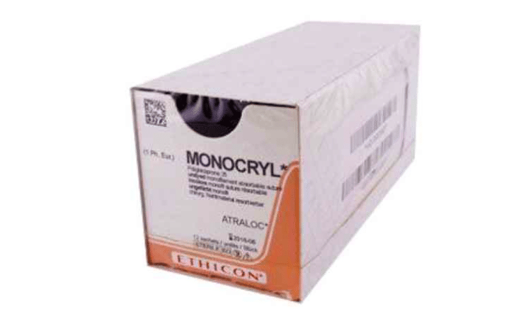 Monocryl W3650 hechtdraad met KS-hechtnaald