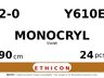 Monocryl Y610E hechtdraad - Multiple 2-0 - 90cm - | per 24 st. |