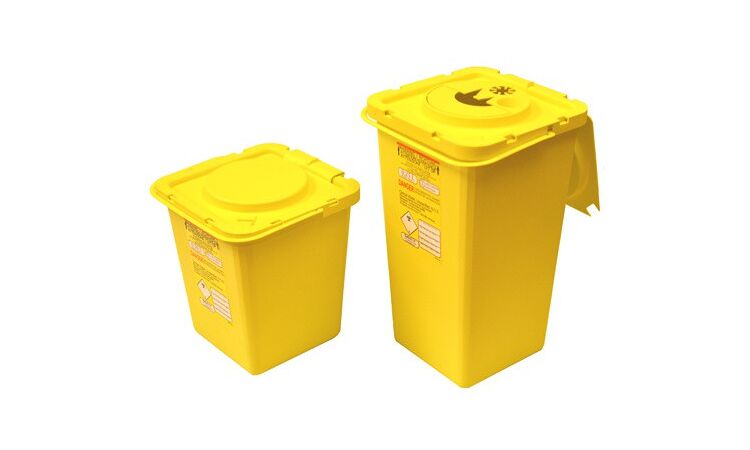 Naaldcontainer Safebox 2L per stuk - afbeelding 0