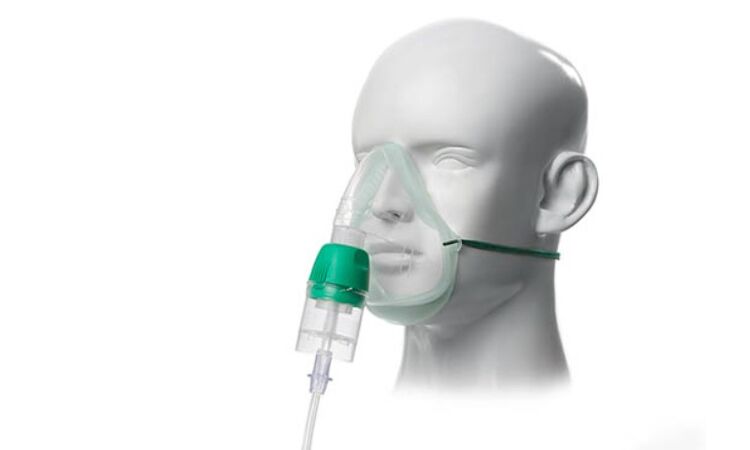 Nebulizer kit 6 ml- mask adult, safety connecting tube 210 cm per 50 stuks