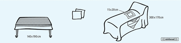 Foliodrape protect nefroscopieset per 7ST. 