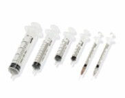 Nipro 3 delige injectiespuit luer-slip steriel 5ml 100 st 