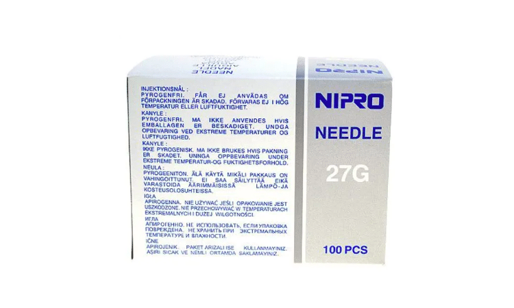 Nipro injectienaalden per 100st