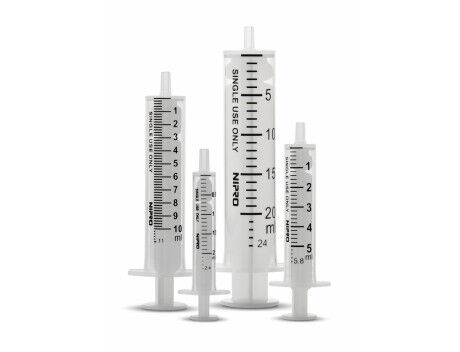 Nipro 5ml Luerlock injectiespuit per 100st 
