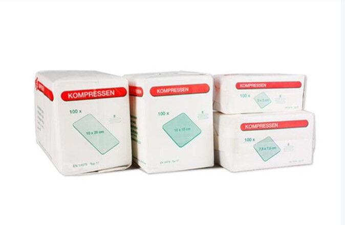 Nobasorb absorberend wondverband 10x10CM niet steriel per 25ST