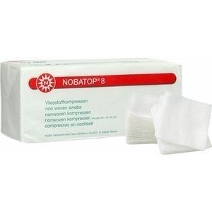 Noba gaaskompres niet steriel NW 10x10cm 4-lgs per 100st.