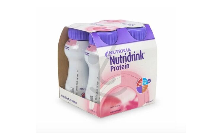 Nutridrink 2.0 Kcal- drinkvoeding 200ml aardbeiensmaak per 4st (