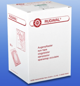 Noba Rudaval oogpleister occlusiepleister steriel ca. 6x8cm per 50st. - afbeelding 1